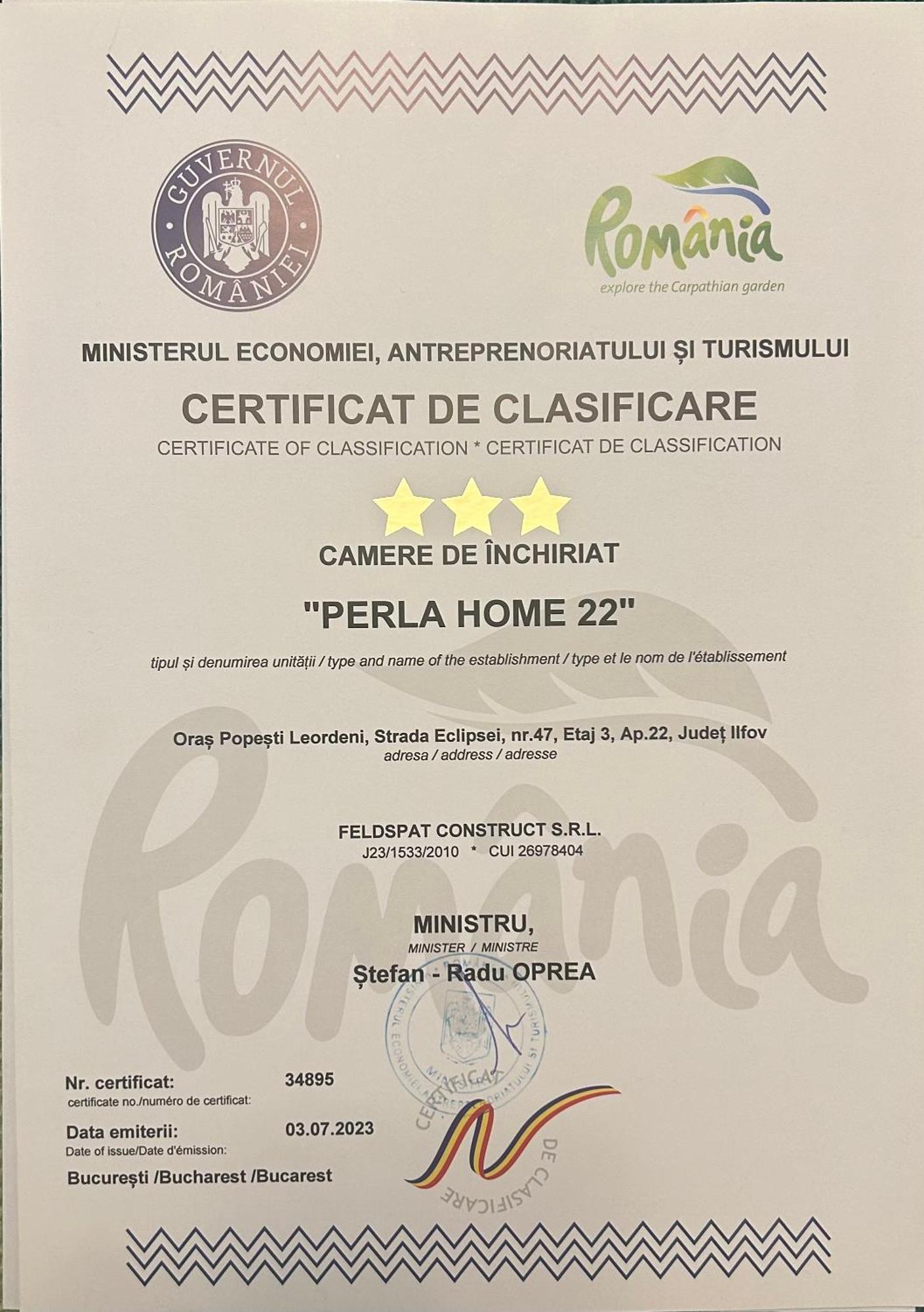 Perla Home - Studio 22 Popesti-Leordeni 外观 照片